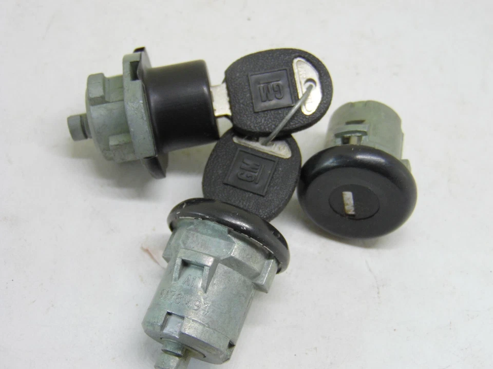 СТАНДАРТНЫЙ DL-170 ЗАДНЯЯ И ПЕРЕДНЯЯ ДВЕРЬ ЗАМОК ЦИЛИНДР НАБОР НОВЫЙ ИЗ СТАРЫХ ЗАПАСОВ  - Изображение 2 из 4