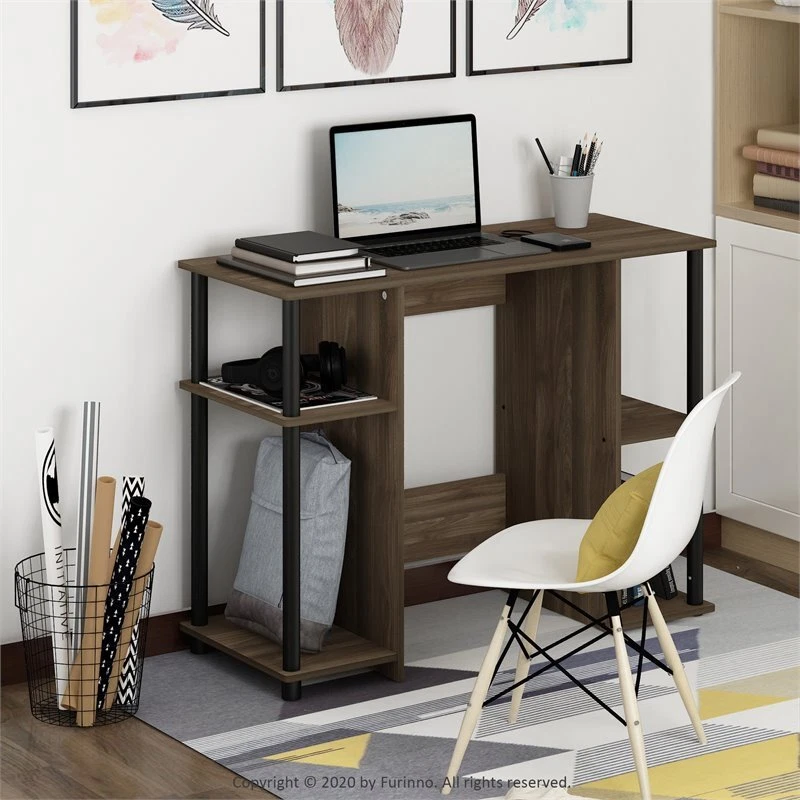 Furinno jaya compact computer on sale study desk