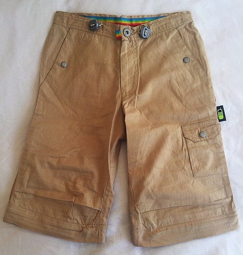 NEW OILILY UNIQUE TAN PANTS SHORTS BOYS GIRLS SIZE 116 122 140 SALE!!!! - Picture 11 of 12