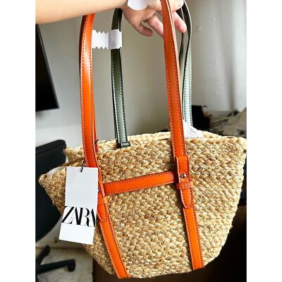 ZARA Jute shopper bag 6195/110