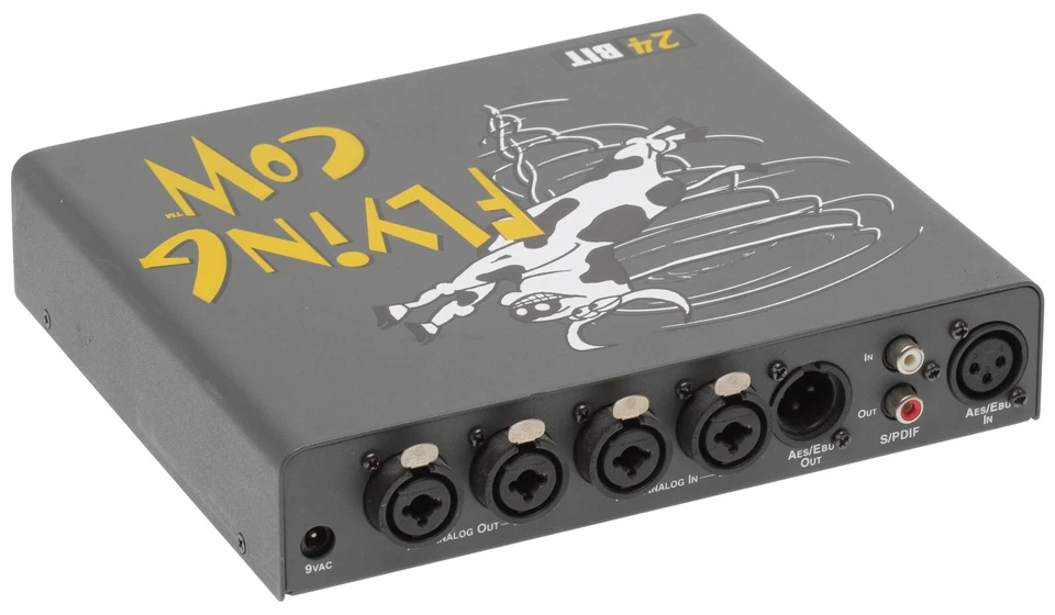 M-Audio Flying Cow 24Bit XLR Analog AES Digital Analog Converter * FOR REPAIR * - Image 2 of 3