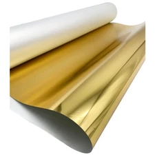 CALCA 24in x 164ft DTF Gold Foil Film Roll,Cold Peel US Stock