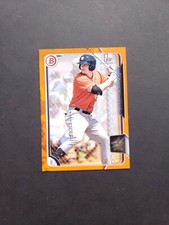 2015 Bowman Prospects /25 Orange  Conrad Gregor #BP55