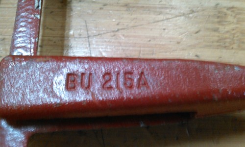 BU 215A 2 PRONG, FORGED SICKLE GUARD - Picture 2 of 4