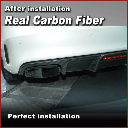 Carbon Diffusor Heckdiffusor für Mercedes CLS W218 C218 CLS63 Spoiler Heckansatz - Bild 5 von 13