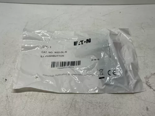 Eaton M22-DL-R Illuminated Pushbutton Red Momentary