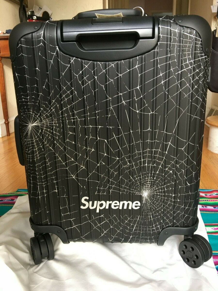 Supreme x Rimowa Cabin Plus 49L Suitcase (In Hand) w/ Two Free Rimowa  Stickers!