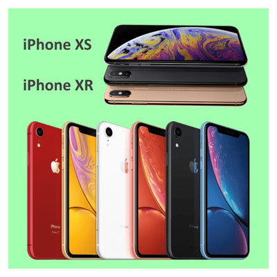 Apple iPhone XS/XR 256GB/64GB - Space Gray, Gold, Black, Red - Verizon & AT&T