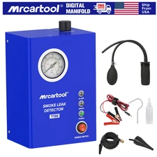 EVAP Smoke Machine Automotive Vacuum Leak Detector Smoke Tester 2Diagnostic Mode