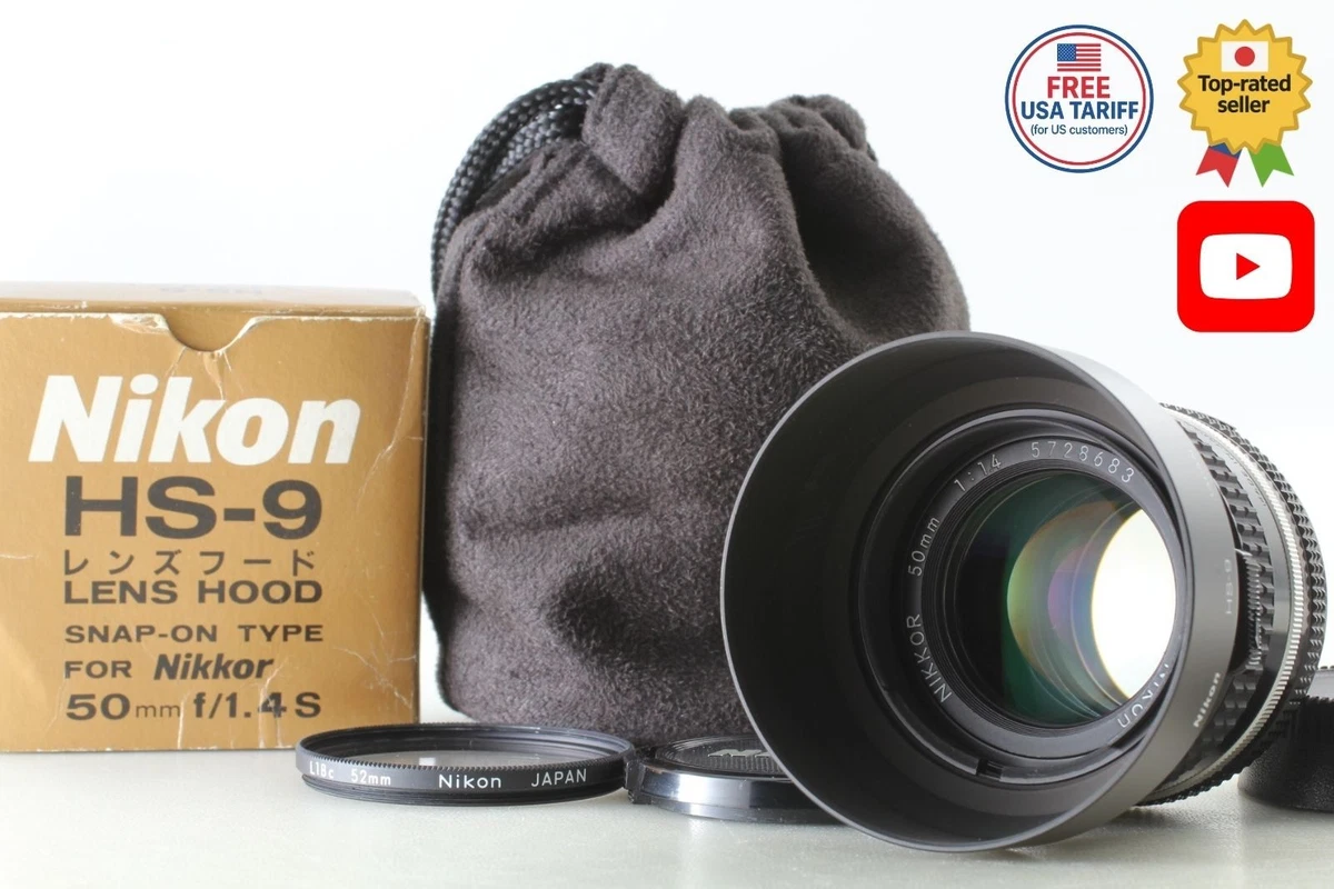 Preços baixos em Nikon AI-S 50mm f/1.4 lentes de câmera | eBay