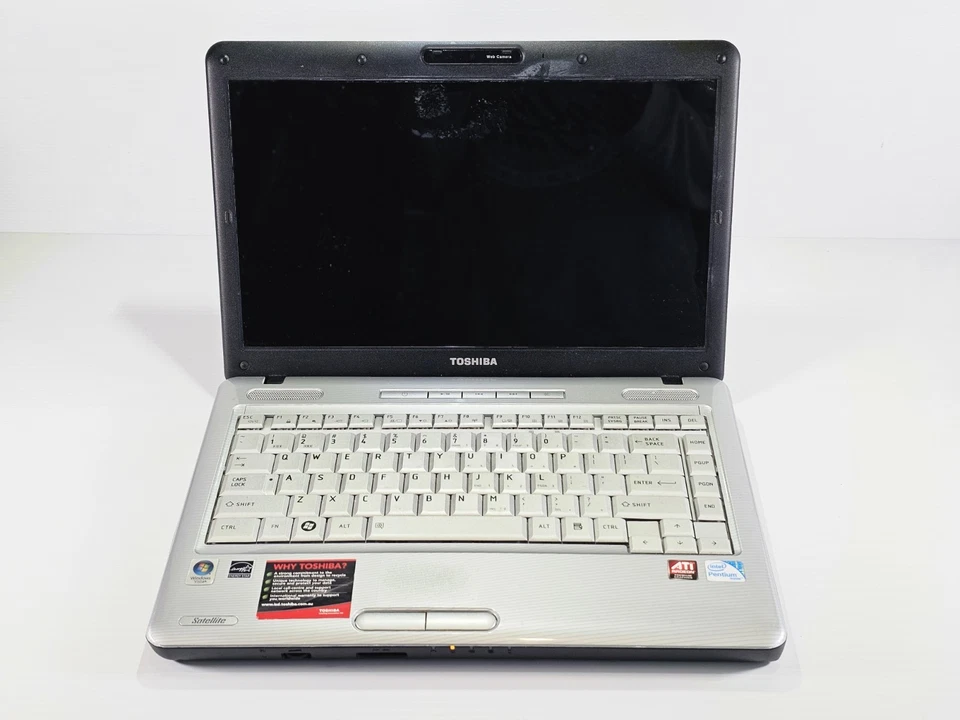 Toshiba L510 Satellite Laptop 280GB Duel-Core Pentium 2.1Ghz 2GB RAM Working - image 2 of 4