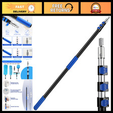 12FT Adjustable Telescoping Extension Pole | Multi-Purpose Paint & Cleaning Tool