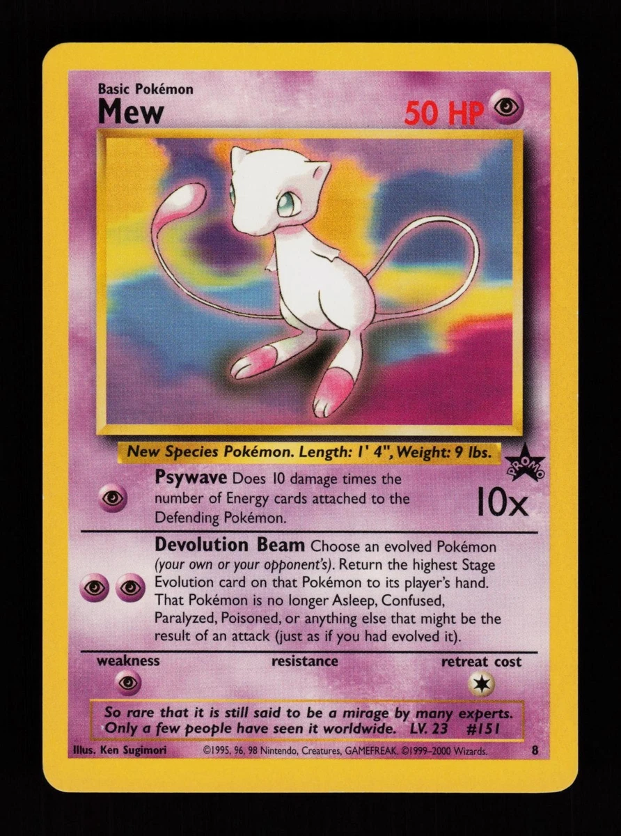 Mew Pokémon TCG Individual Cards for sale - eBay