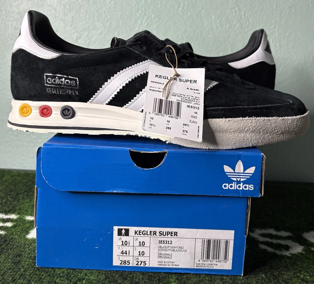 adidas Kegler Super Low Black for Sale | Authenticity Guaranteed