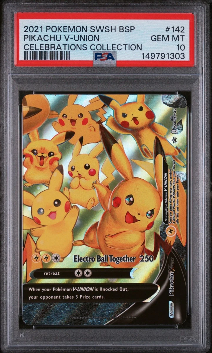 Pikachu V-Union Pokémon TCG Cards for sale | eBay