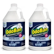 OdoBan Disinfectant Concentrate and Odor Eliminator, 2 Gallons, Night Ice Scent