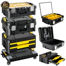 WFX Utility Modular Tool Organizer - 3-in-1 Stackable with Wheels