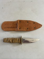 Vintage Larry Benoit Limited edition Sheath Knife. Dated 2002,  serial Number 5.