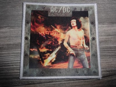AC/DC AC-DC Patch Rock Metal Guns N  Roses *