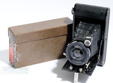  Zeiss Ikon Ikonette camera 504/18 boxed w. Frontar 9/8cm 4x6.5cm