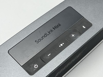 Bose SoundLink Mini II Bluetooth Speaker Carbon W/ Dock Tested