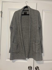 Women s Abercrombie Fitch Gray Knit Cardigan Size Small