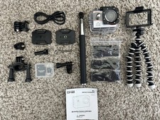 Explore One HD Action Camera with WiFi / Includes all Accessories / NEVER USED 