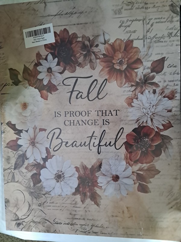 Fall Picture 15x11in Autumn Wall Art