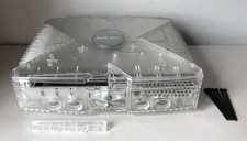  Official Original Crystal Xbox Console Shell / Case & DVD bezel FREE POSTAGE