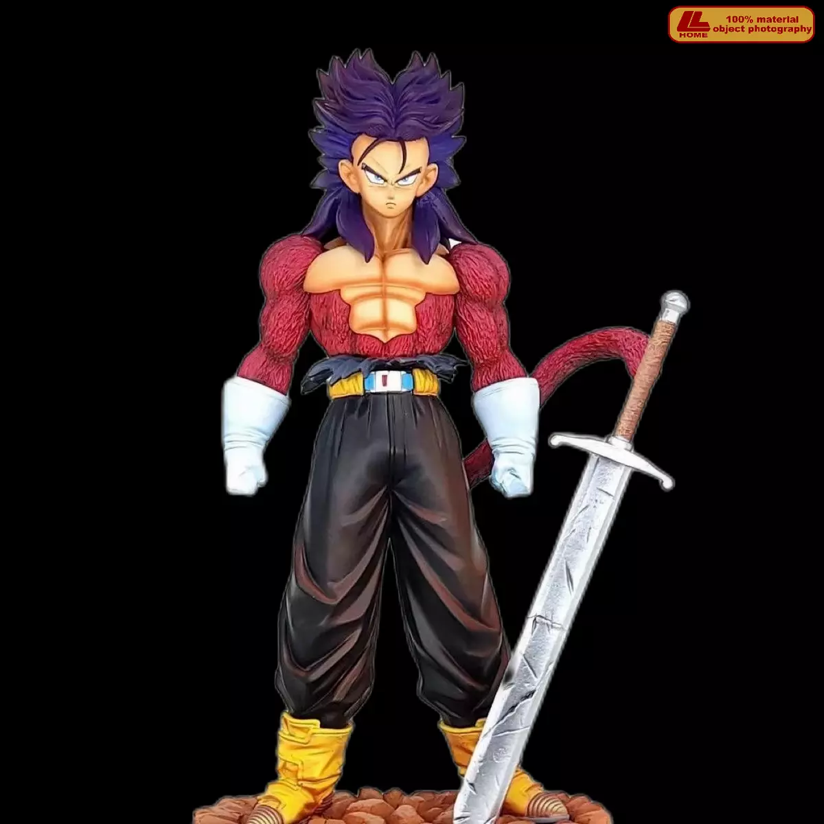 Dragon Ball GT Super Saiyan 4 Trunks Anime Figure Statue