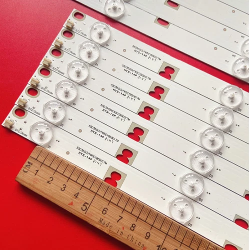 LED Backlight strips For Hitachi LE55A6R9 LE55A6R9A LU55V809 LB-C550F14-E4-s-g1 - Picture 4 of 8