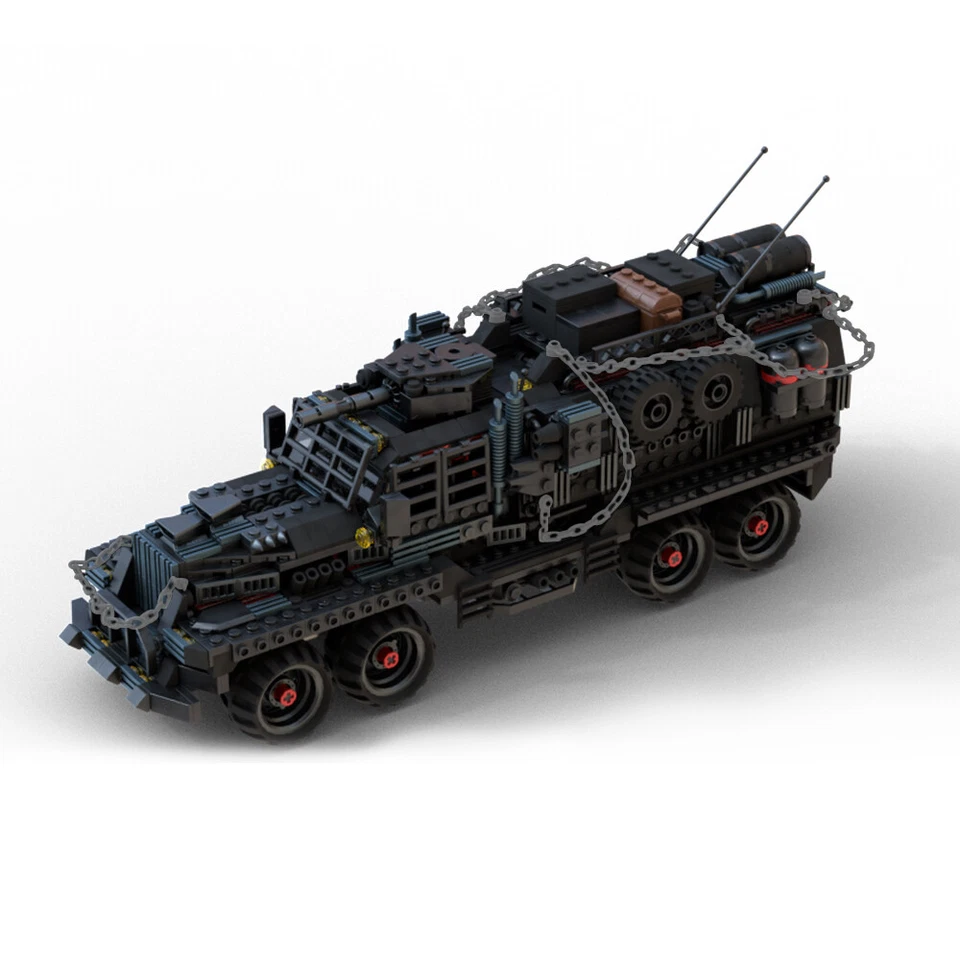 Mad Max The War Rig 8x8 All-wheel Drive Truck 1306 Pieces Building Blocks Set - Image 4 of 4