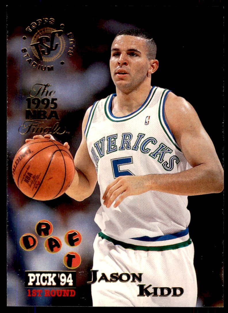 1994-95 Topps Finest Jason Kidd Dallas Mavericks #190