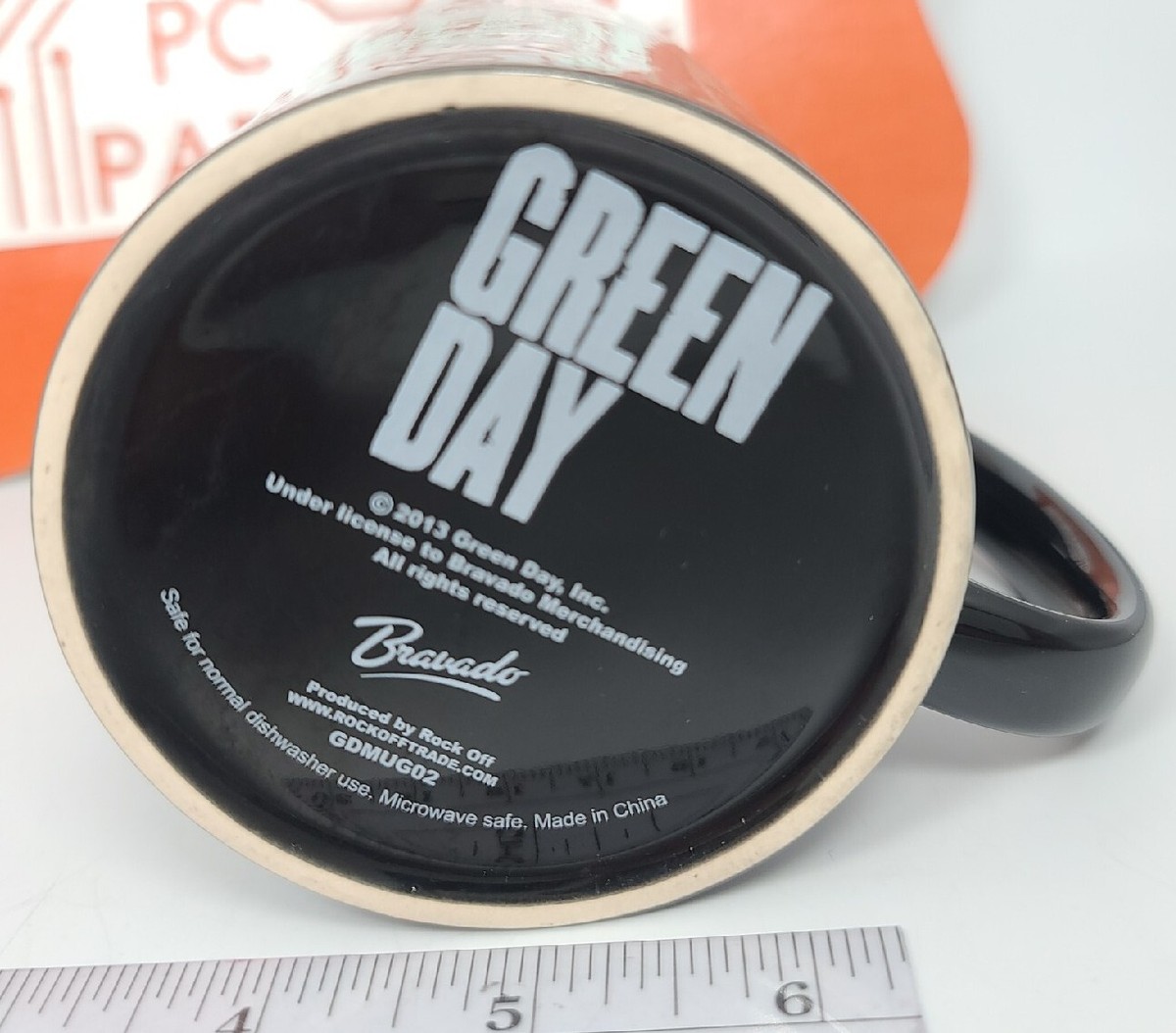 2013年　グリーンデイ　バンドドリップコーヒー　マグカップ　Bravado Green Day Band Drips Coffee Mug Bravado 2013 GDMUG02 | eBay