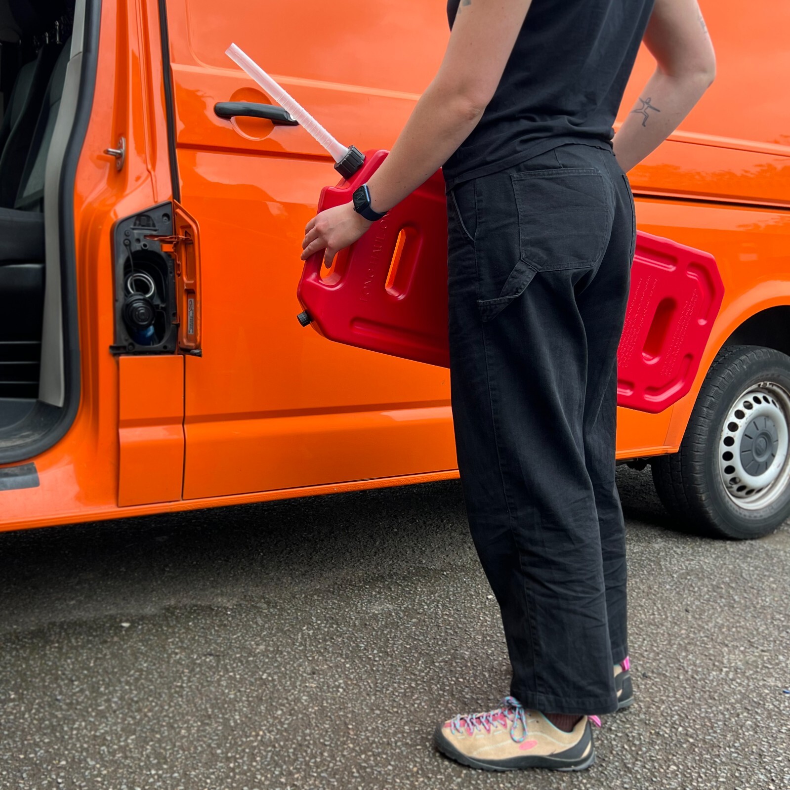 Fuel Carrier Jerry Can 20L 4x4 Overlanding Offroad Campervan liquid