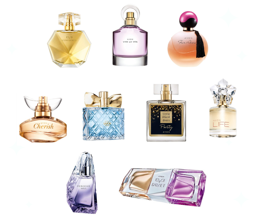 10 x Avon WOMEN Perfume SAMPLE Vials ALL Different ASSORTED FREE