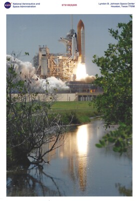 STS 100 SPACE SHUTTLE 8x11 NASA ORIGINAL STARTFOTO