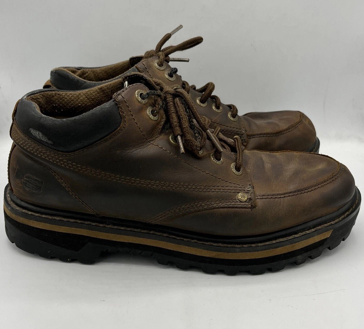 Vintage Skechers Utility Shoes Skechers 7.5 Vintage Y2K D Lites 11469 Black Casual Shoes  main image 3