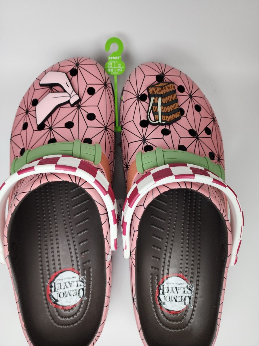 Crocs Demon Slayer Nezuko Pink Anime Classic Clog 209320-206  display picture 2