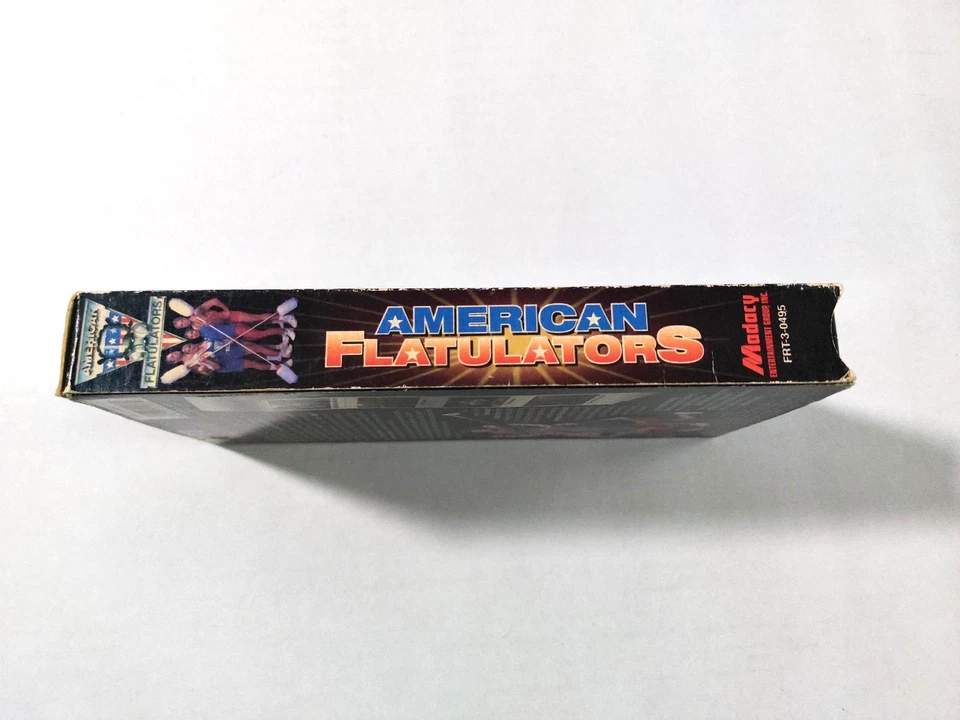 American Flatulators VHS 1999 American Gladiators Red Letter Media Toilet Humor - Image 4 of 4