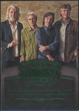 2014 Panini Country Music Nitty Gritty Dirt Band Award Winners Green Parallel