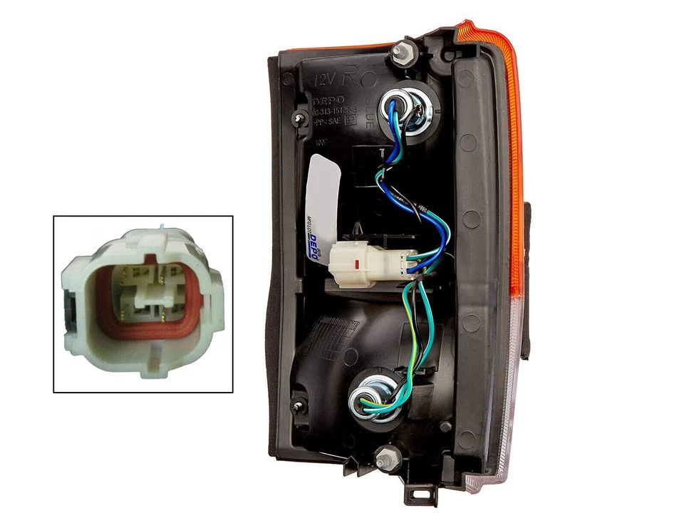 Turn Signal Light Driver Side For 95-06 GMC W3500 W4500 W5500HD Isuzu NPR-HD NQR Foto 3 de 4