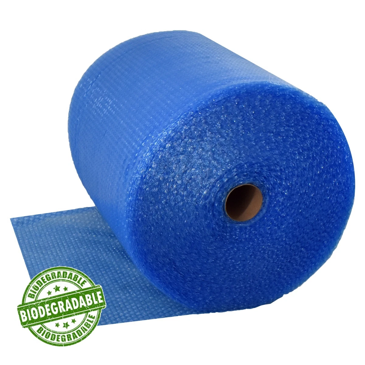 500mm x 20M ROLL OF STRONG BIODEGRADABLE BLUE BUBBLE WRAP 100