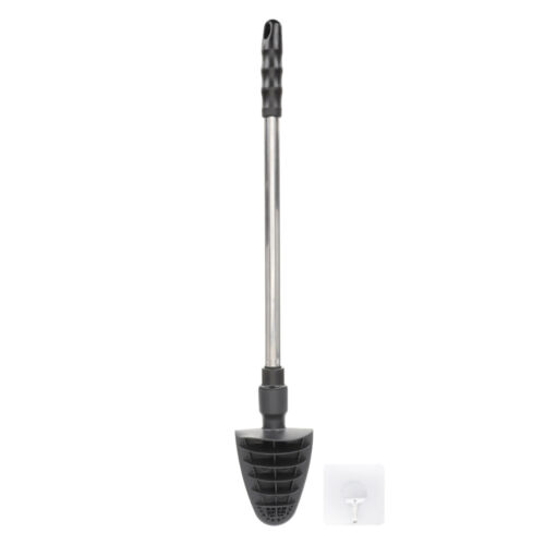  Toilet Brush With Long Handle Stainless Steel Flat Cleaning Brush - Picture 1 of 12