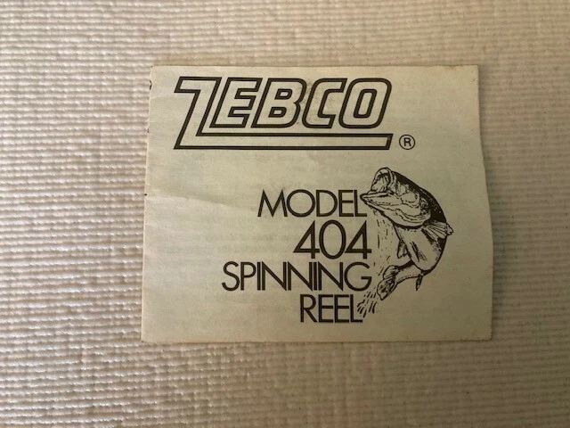 Catalogue Zebco Vintage 1982 – Pêche – 32 Pages – Années 80