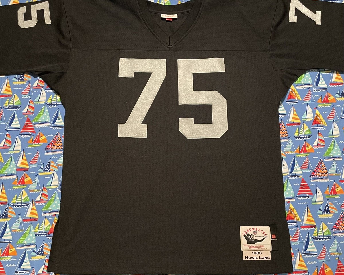 Angeles Raiders Howie Howie Long Throwback Jersey Authentic
