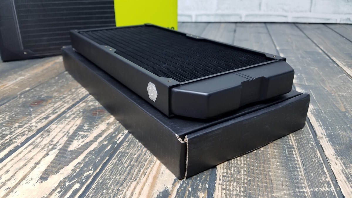 Bitspower Leviathan II 280 Radiator with Single Wave Fins