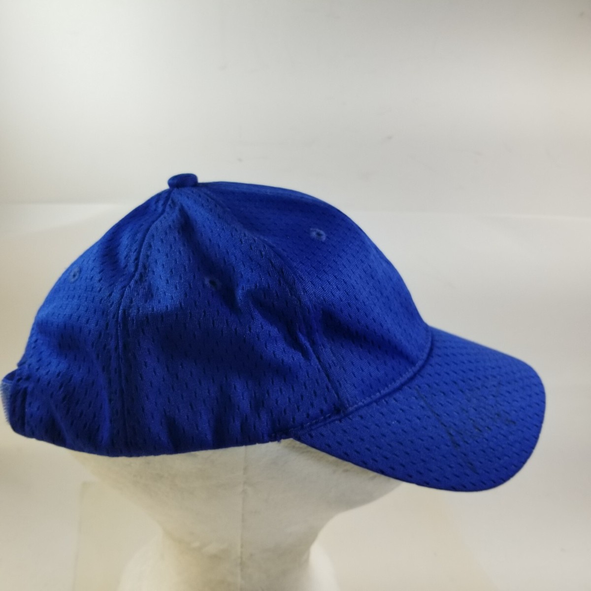 Vintage Blue Blank Hat Cap Strap Back Baseball Youth Kids View 4