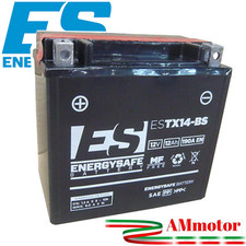 ESTX14-BS Batteria Moto Guzzi V7 III Rough 750 2018 Ricambi Energy Safe