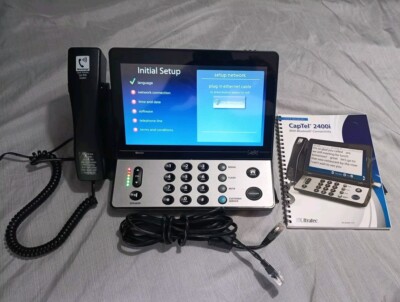 Ultratec Captel 2400i Hearing Impaired Touch Caption Telephone TESTED